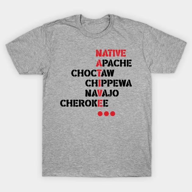 Proud Native American T-Shirt by Emma